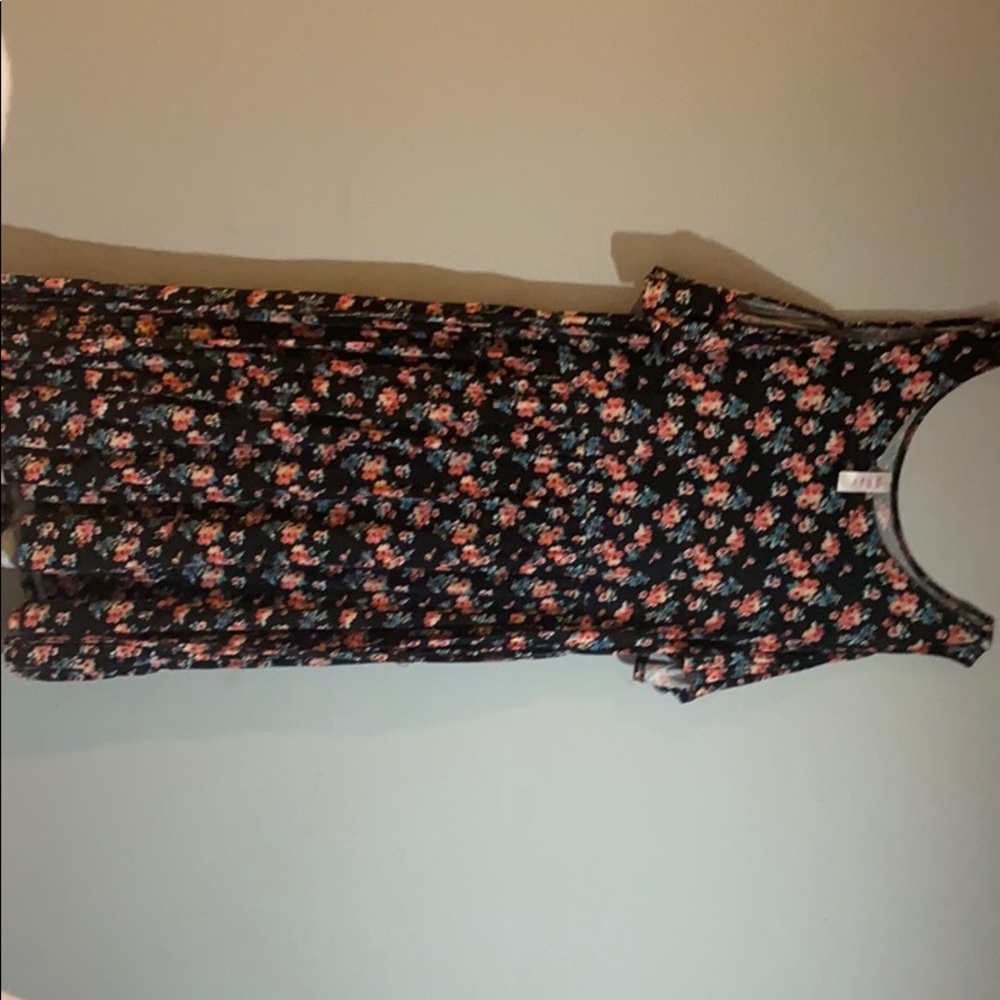Causal, Cold shoulder floral dress